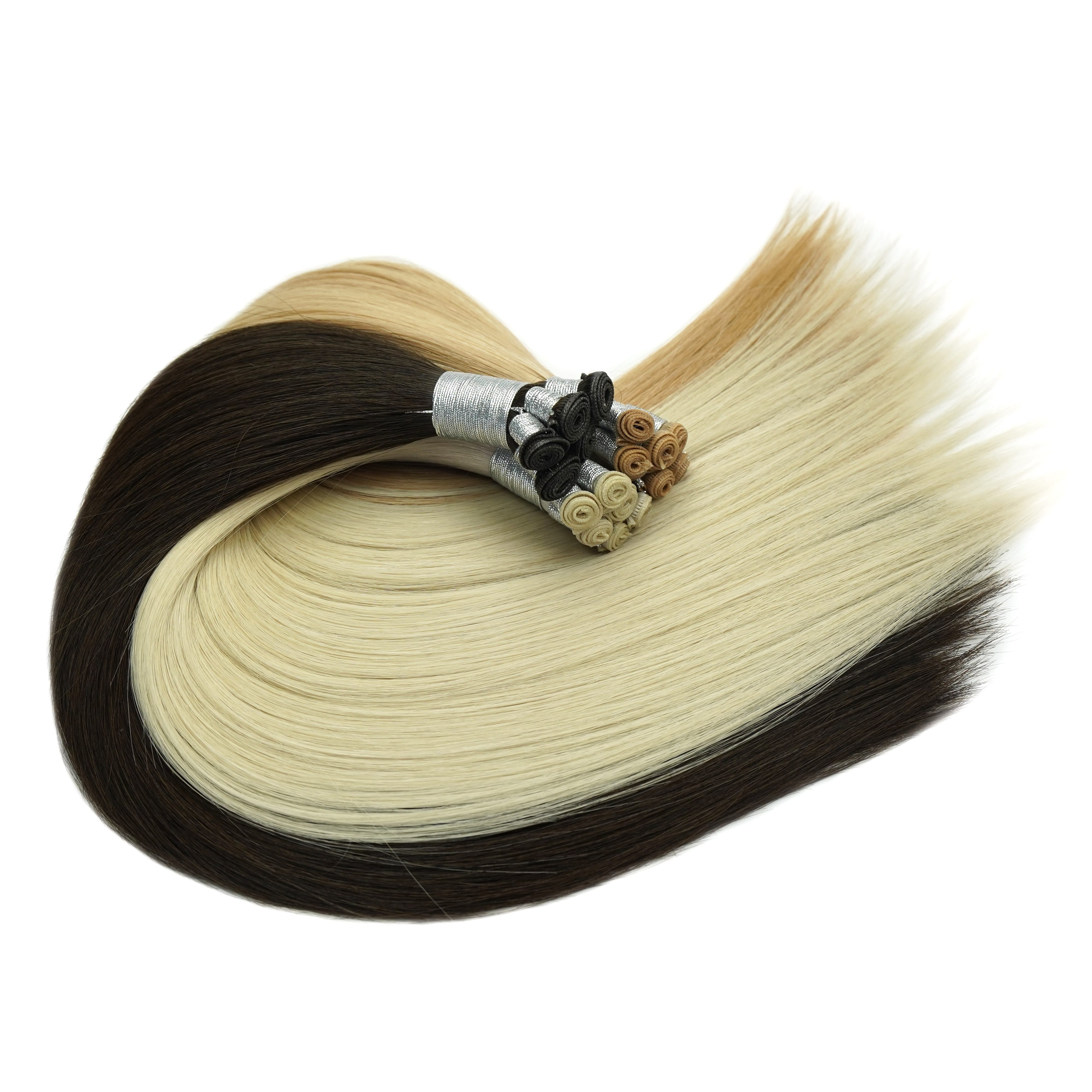 Genius Weft Hair Extensions for flat salon rows