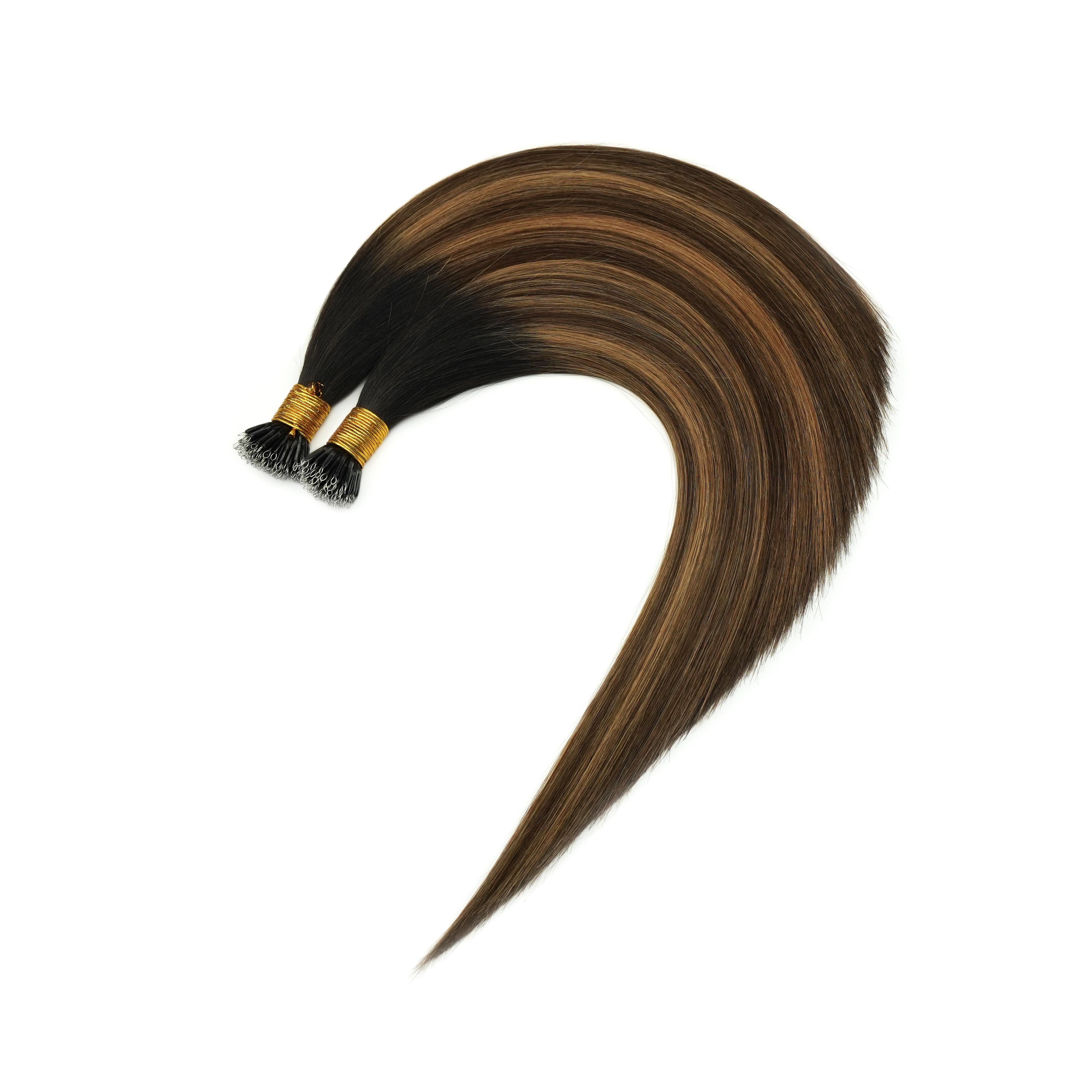 Nano ring Remy human hair extensions for small attachment and strand movement review